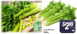 Foodworks Locally wa grown celery offer