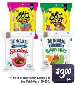 Foodworks The Natural Confectionery Company or Sour Patch Bags offer