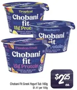 Foodworks Chobani Fit Greek Yogurt Tub offer