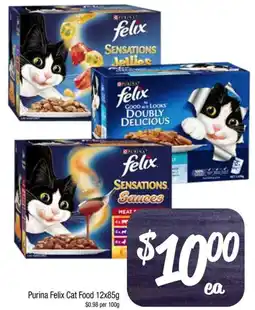 Foodworks Purina Felix Cat Food offer