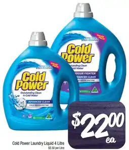 Foodworks Cold Power Laundry Liquid offer