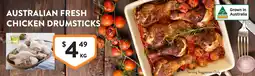 Foodworks Australian fresh chicken drumsticks offer