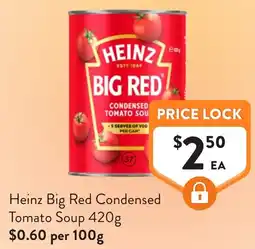 Foodworks Heinz Big Red Condensed Tomato Soup offer
