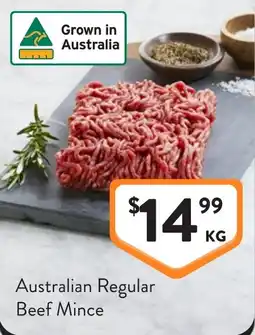 Foodworks Australian Regular Beef Mince offer
