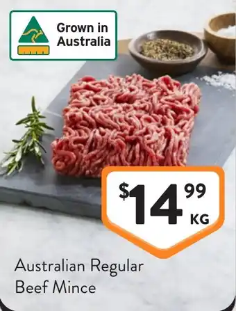 Foodworks Australian Regular Beef Mince offer