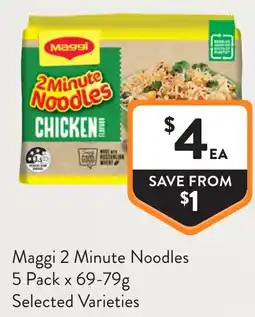 Foodworks Maggi 2 Minute Noodles offer