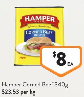 Foodworks Hamper Corned Beef offer