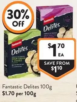 Foodworks Fantastic Delites offer