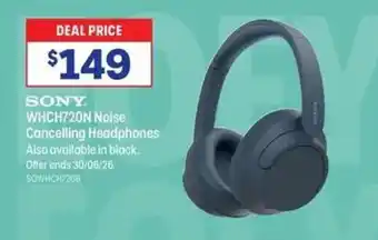 Sony whch720n noise cancelling headphones