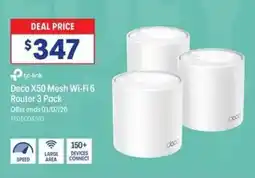 Officeworks Deco x50 mesh wifi 6 router offer