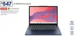 Officeworks Lenovo 14 mtk540 chromebook offer