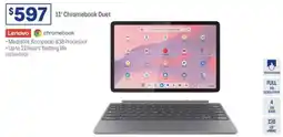 Officeworks Lenovo 11 Chromebook Duet offer