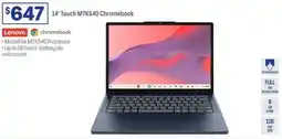 Officeworks Lenovo 14 touch mtk540 chromebook offer