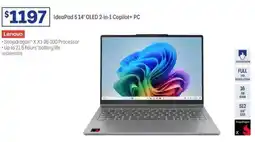 Officeworks Lenovo ideapad 5.14 oled 2 in 1 copilot pc offer