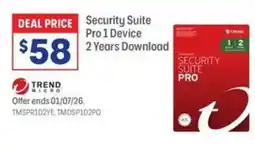 Officeworks Security Suite Pro 1 Device 2 Years Download offer