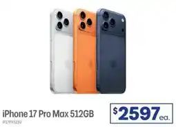 Officeworks iPhone 17 Pro Max offer