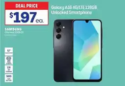 Officeworks Samsung Galaxy a16 lte 128gb unlocked smartphone offer