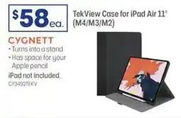 Officeworks TekView Case for iPad Air 11 m4 m3 m2 offer