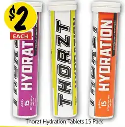 NQR Thorzt Hydration Tablets offer