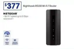 Officeworks Netgear nighthawk rs150 wifi 7 router offer
