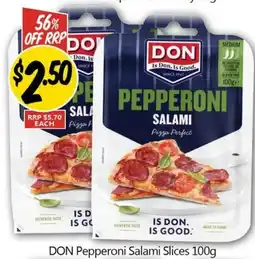 NQR Don pepperoni salami slices offer