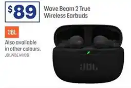 Officeworks Wave Beam 2 True Wireless Earbuds offer