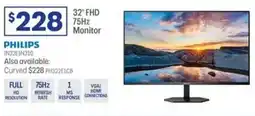 Officeworks Philips 32 fhd 75hz monitor offer