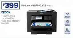 Officeworks Epson workforce wf 7840 a3 printer offer