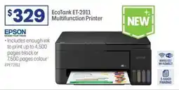 Officeworks Epson ecotank et 2911 multifunction printer offer