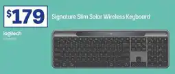 Officeworks Logitech Signature Slim Solar Wireless Keyboard offer