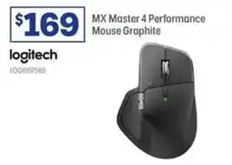 Officeworks Logitech MX Master 4 Performance Mouse Graphite offer