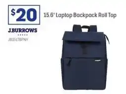 Officeworks J.burrows 5.6 Laptop Backpack Roll Top offer