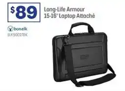 Officeworks Long Life Armour 15-16 Laptop Attaché offer