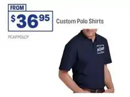 Officeworks Custom Polo Shirts offer