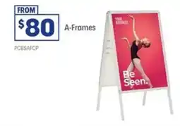 Officeworks A Frames offer