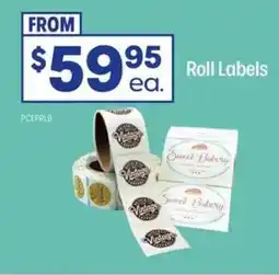 Officeworks Roll Labels offer