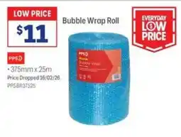 Officeworks Bubble Wrap Roll offer