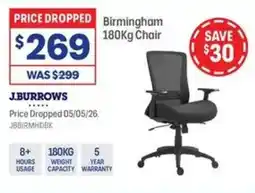 Officeworks Birmingham Chair offer