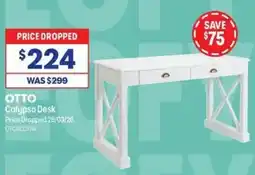 Officeworks Otto calypso desk offer