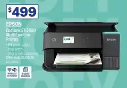 Officeworks Epson ecotank et 3900 multifunction printer offer