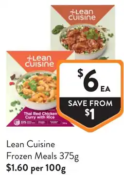 Foodworks Lean Cuisine Frozen Meals offer