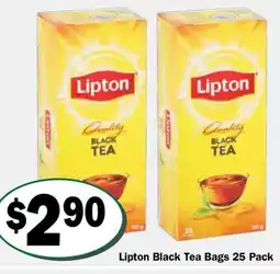 Friendly Grocer Lipton Black Tea Bags offer