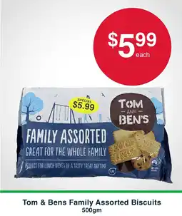 Australian Butchers Store Tom & Bens Family Assorted Biscuits offer