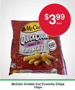 Australian Butchers Store McCain Crinkle Cut Crunchy Chips offer