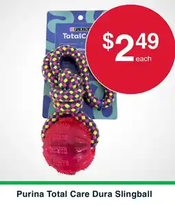 Australian Butchers Store Purina Total Care Dura Slingball offer