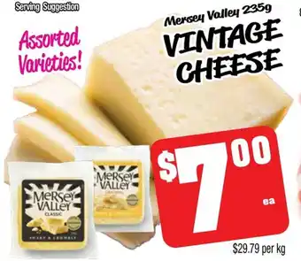 Farmer Jack's Mersey valley vintage cheese offer