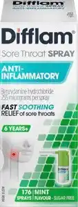 Discount Drug Stores Difflam Anti Inflammatory Sore Throat Spray offer