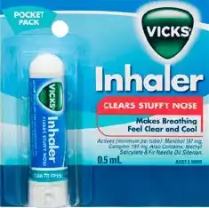 Discount Drug Stores Vicks Inhaler Pocket Pack offer