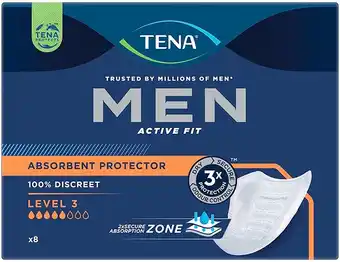 Discount Drug Stores Tena Men Active Fit Absorbent Protector Level 3 offer