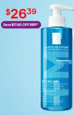 Discount Drug Stores La Roche-Posay Effaclar +M Foaming Gel offer